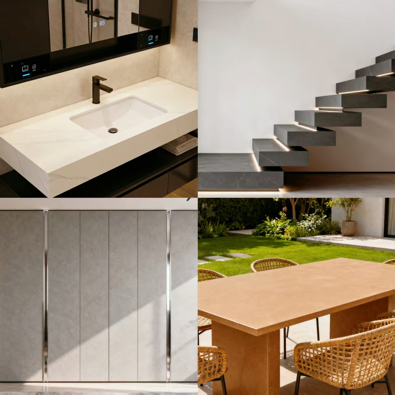 Pietra sinterizzata: meglio delle piastrelle?