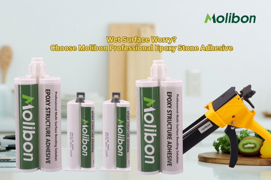 Adesivo strutturale epossidico: test di adesione su pietra bagnata