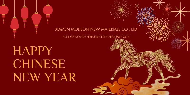 Molibon Factory & Office Holiday Notice